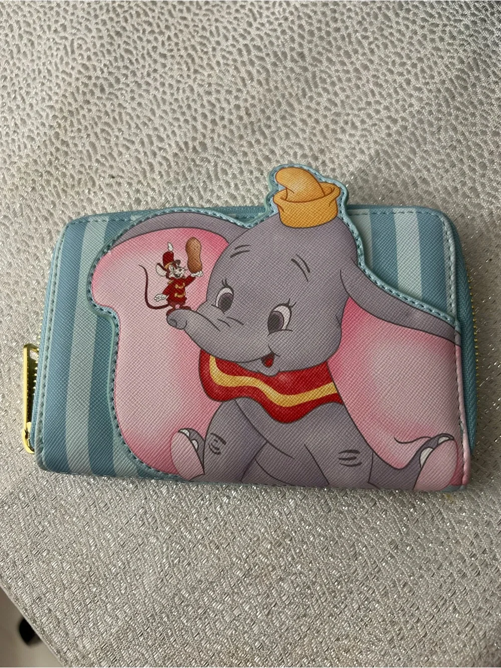 Loungefly 80th Anniversary Dumbo Train Car Crossbody Bag + Zip-Around Wallet